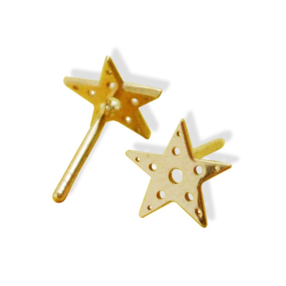 Starfish Kids 
Gold Earrings