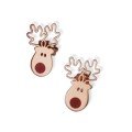 Oh Deer Kids 
Gold Earrings