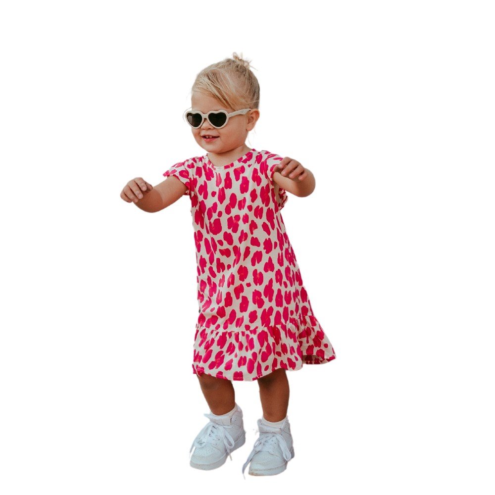 Pink Leopard 
Havana Kids Dress