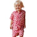 Pink Leopard Two 
Piece Kids Outfit