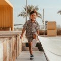 Snake Print Two 
Piece Kids Outfit