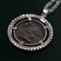 Constellation Coin 
Necklace in Silver