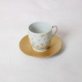 Set of 6 Bird 
Porcelain Coffee Cups