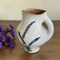 Blossom Lavender 
Ceramic Pitcher