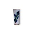 Blossom Blue Orchid 
Ceramic Long Straight Cup