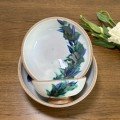 Blossom Blue Orchid 
Ceramic Round Bowl
