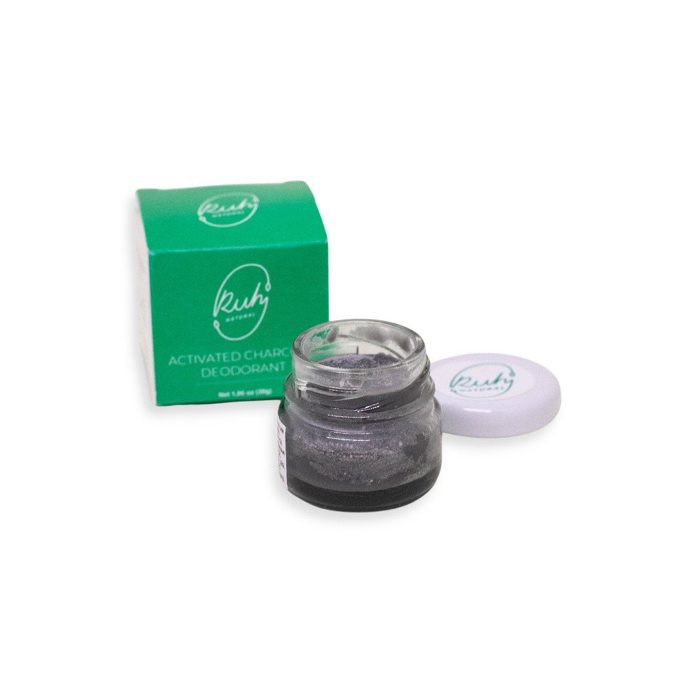 Activated Charcoal 
Natural Deodorant