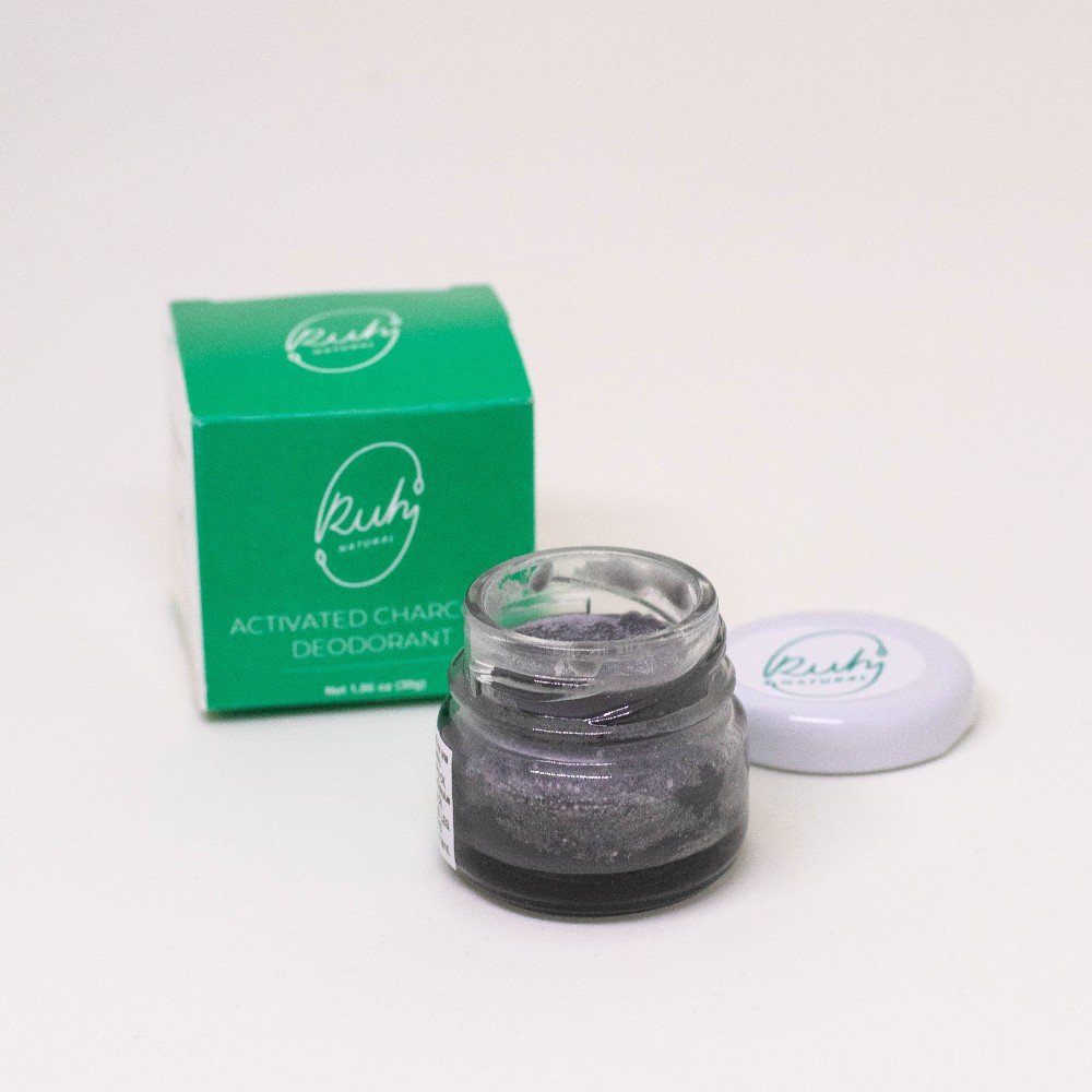 Activated Charcoal 
Natural Deodorant