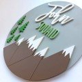 Personalized Wooden 
Nursery Sign