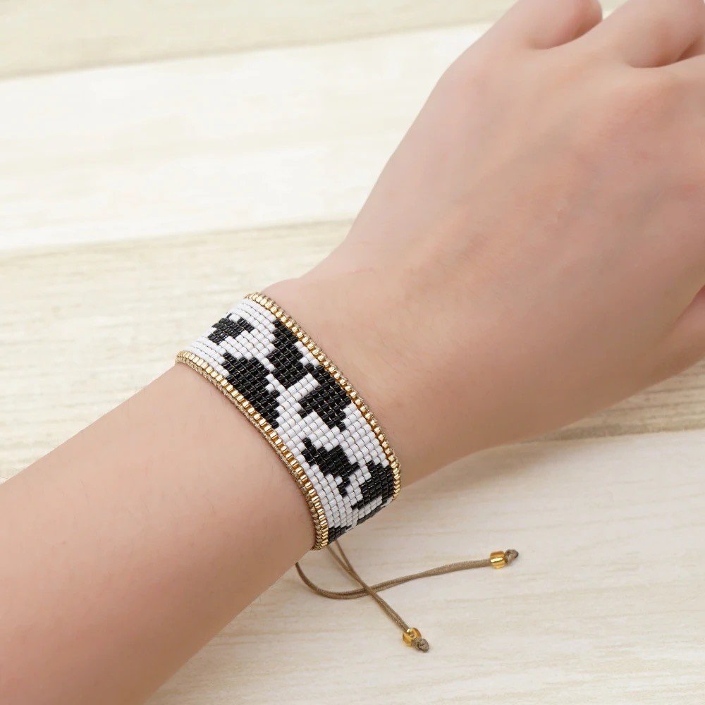 Leopard 
Beads Bracelet