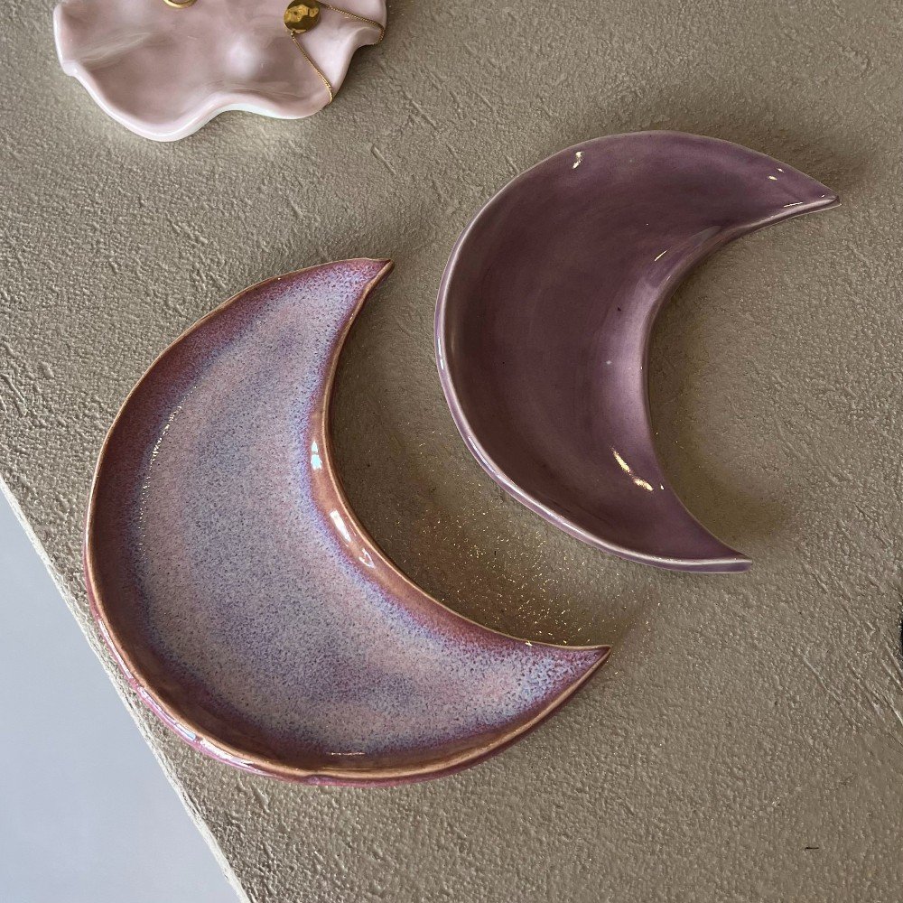 Ceramic Crescent 
Dish