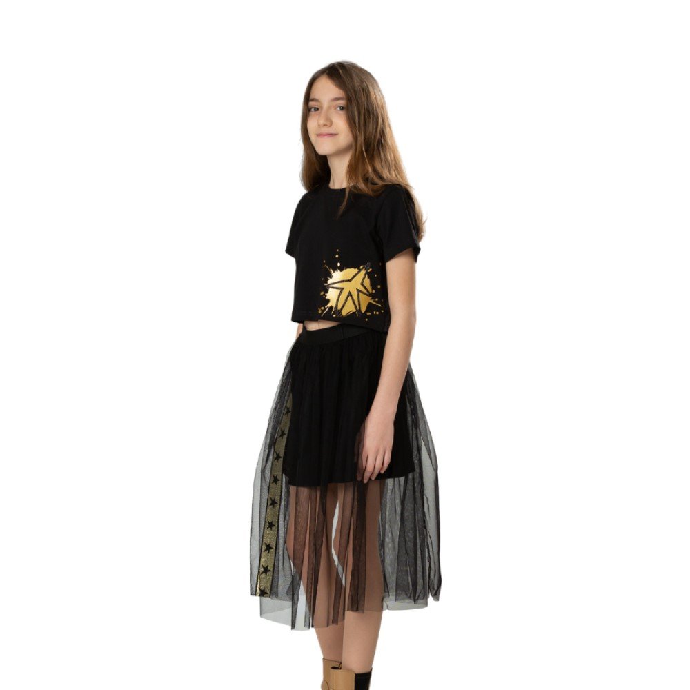 Mia Rock Star Kids Set: 
Tutu Skirt & T-Shirt