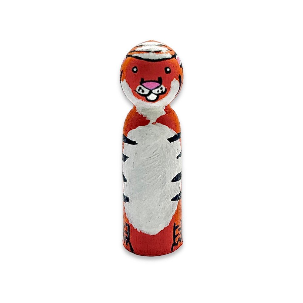 Tiger 
Peg Doll
