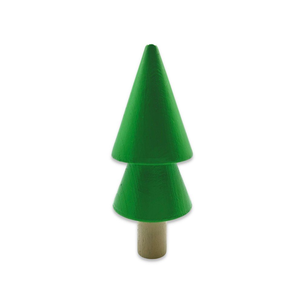 Double Cone Green 
Forest Tree Peg