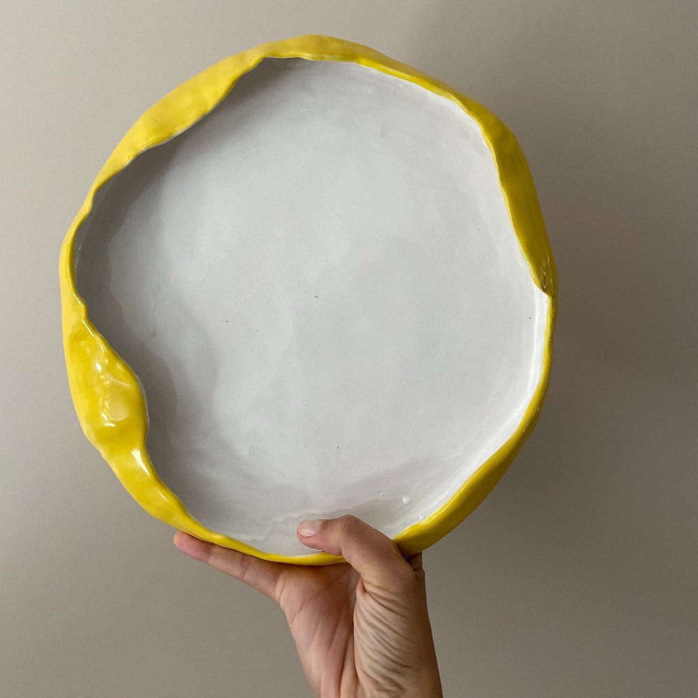 Round Ceramic 
Dip Bowl