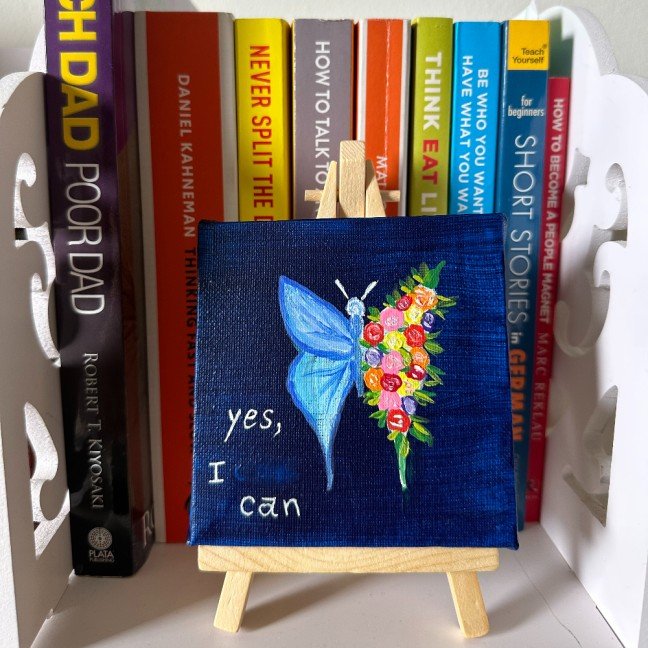 Butterfly 
Mini Painting
