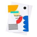 Greeting card: Thank 
You, Abstract Multi