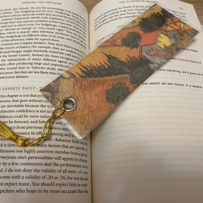 Van Gogh 
Printed Bookmark 5