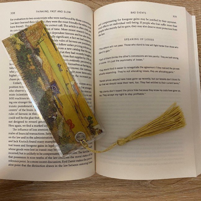Van Gogh 
Printed Bookmark 19
