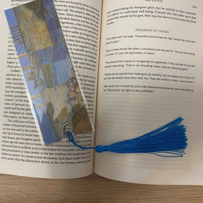 Van Gogh 
Printed Bookmark 28
