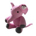 Pink Elephant 
Crochet Toy