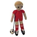 Footballer 
Crochet Doll