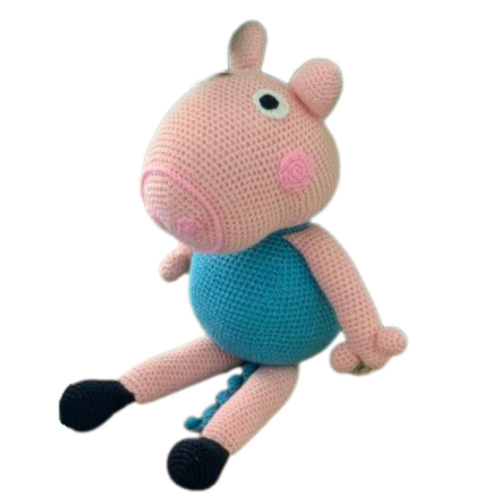 George Pig 
Crochet Toy