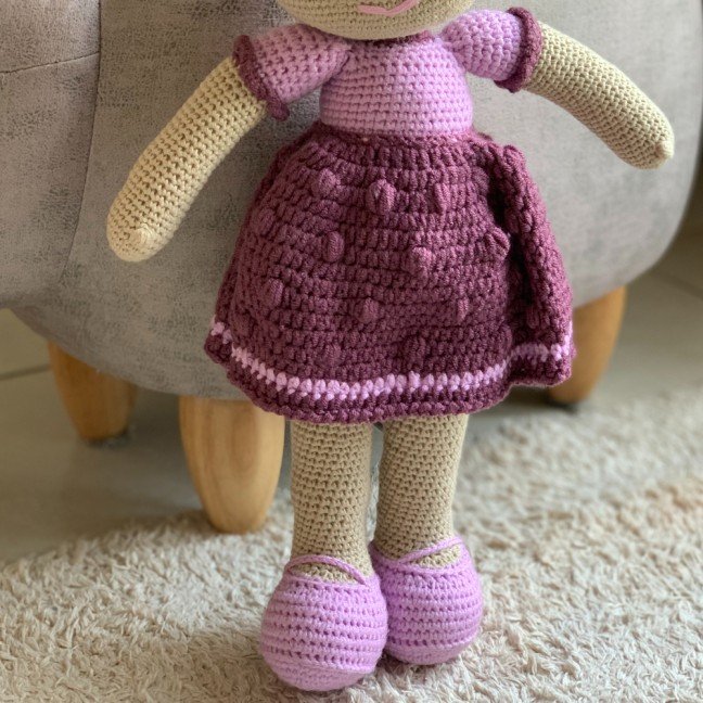 Gracie 
Crochet Doll
