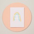 Greeting Card: 
Hello Baby Rainbow