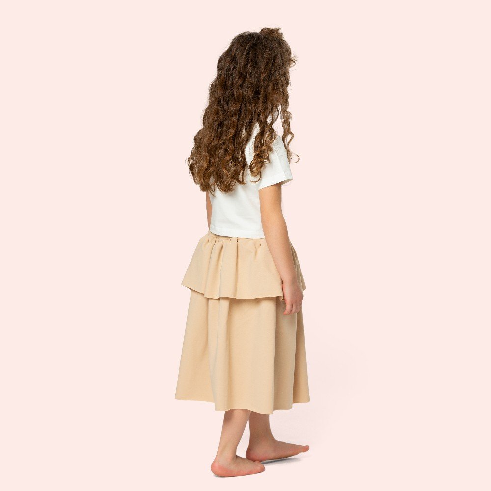 Cindy Kids Set: Midi 
Skirt & Cropped Top