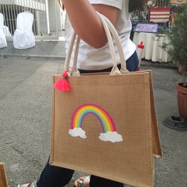 Rainbow 
Beach Bag
