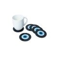 Set of 6 Evil Eye 
Coasters