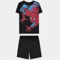 Spiderman Boys Set: 
T-Shirt & Elastic Shorts