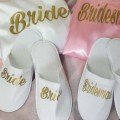 Customizable 
Bridal Slippers