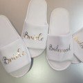 Customizable 
Bridal Slippers