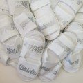Customizable 
Bridal Slippers