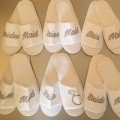 Customizable 
Bridal Slippers