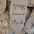 Customizable 
Bridal Slippers