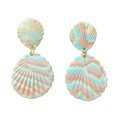 Seashell 
Clay Earrings