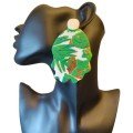 Exotica Big 
Clay Earrings