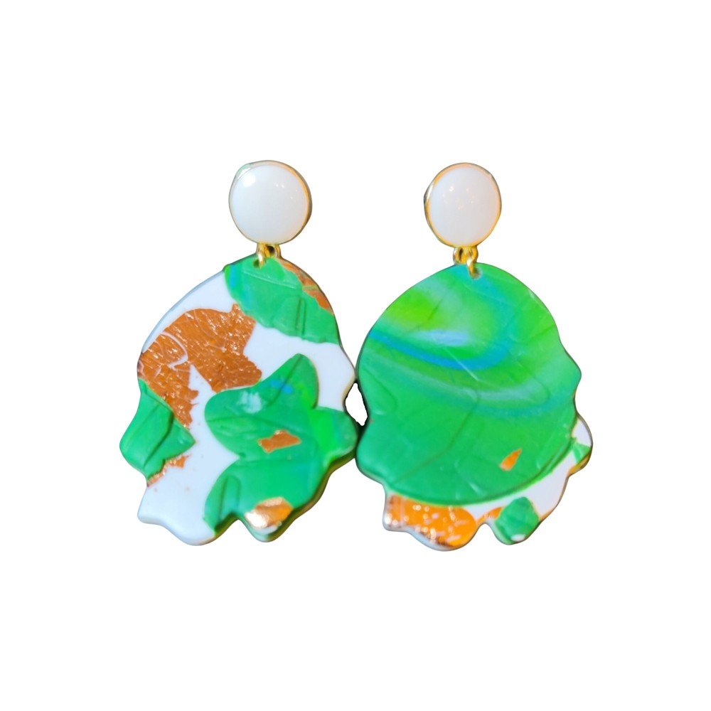 Exotica Small 
Clay Earrings