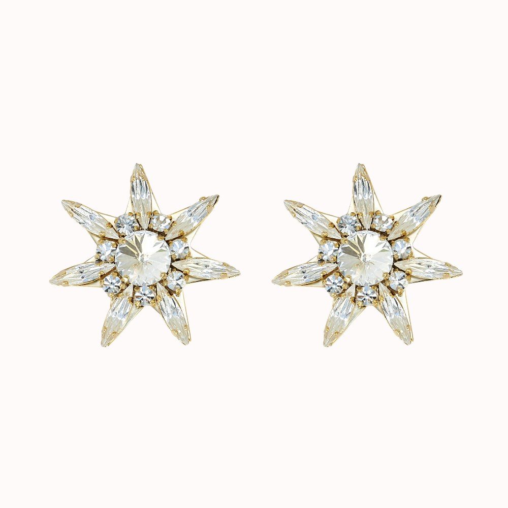 Crystal Star 
Earrings