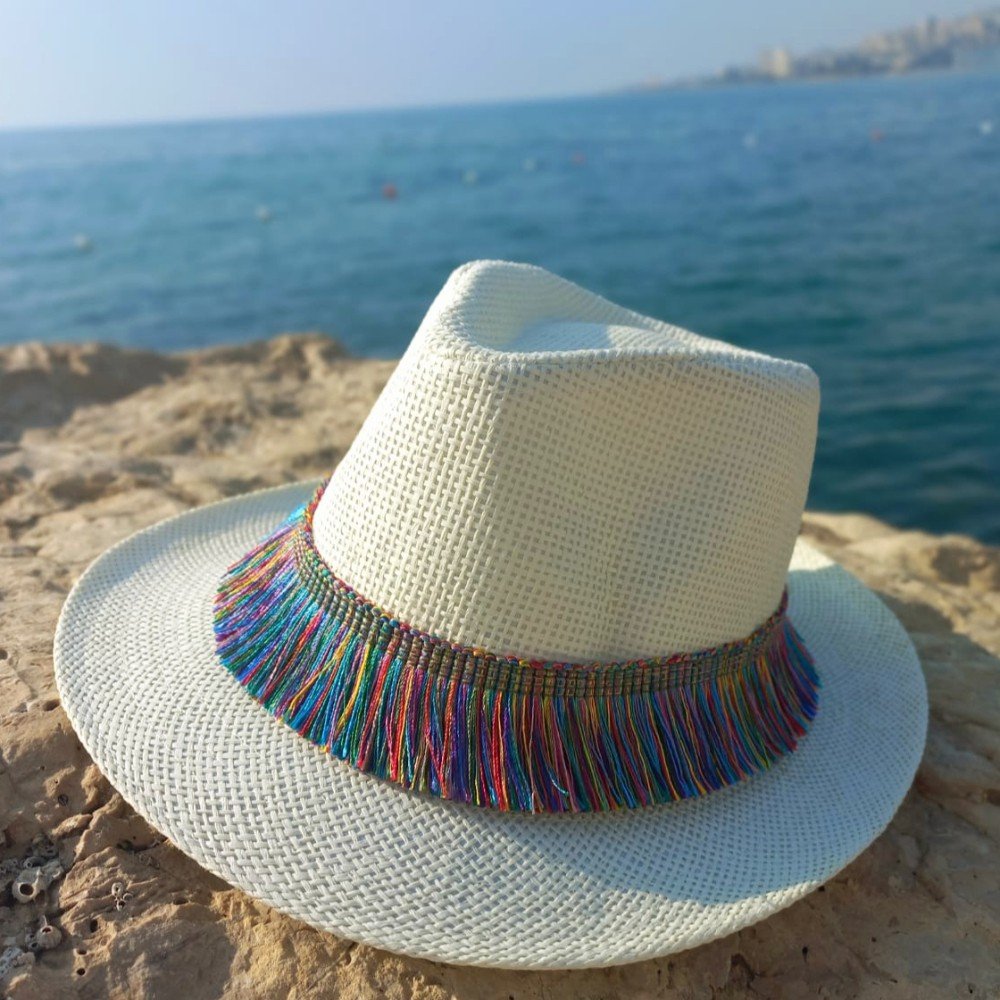 Hawaiian Sunset 
Straw Hat