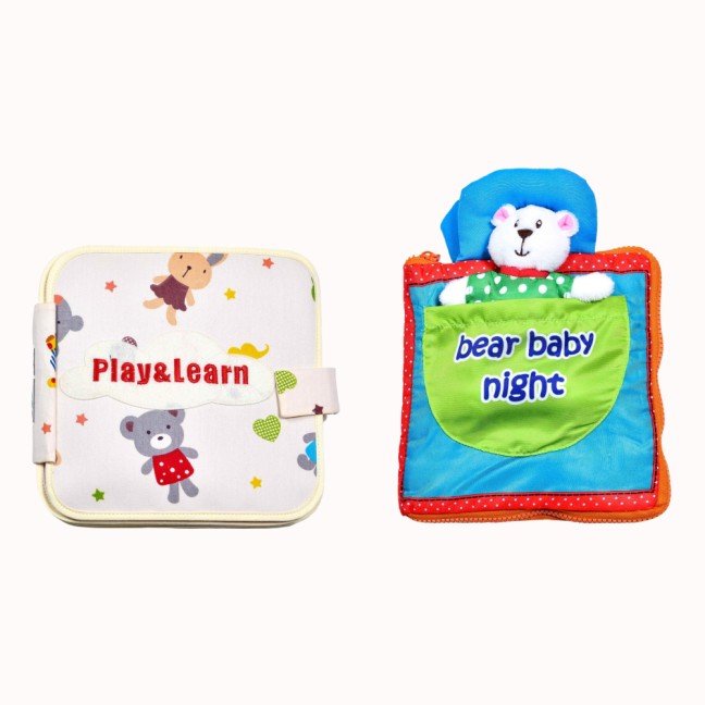 Two Children's Books: 
Play & Learn and Baby Bear Night