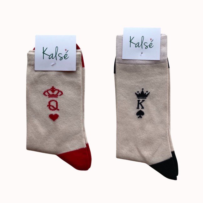 Love Socks Bundle: 
King & Queen