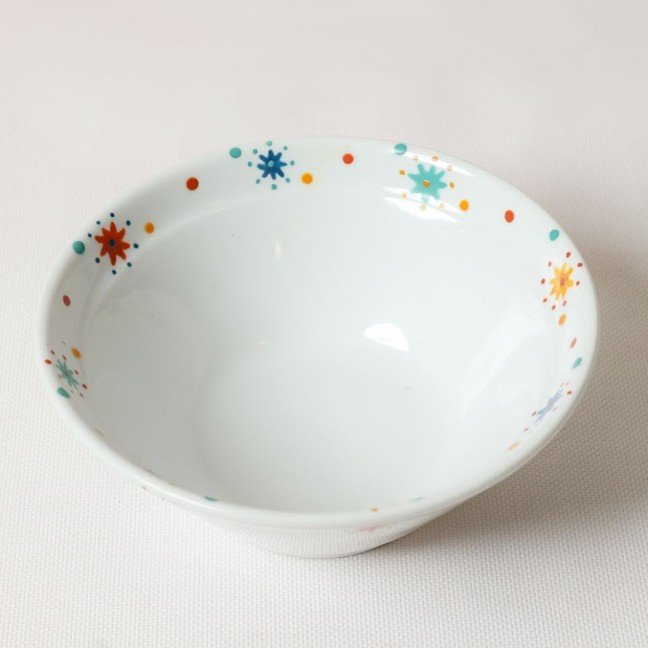 Set of 3 Stars 
Porcelain Bowls