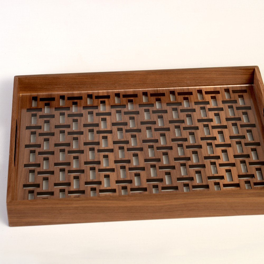 Carved 
Wooden Tray