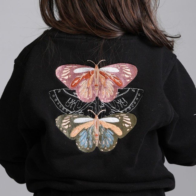 Butterfly Kids Set: 
Sweater & Sweatpants