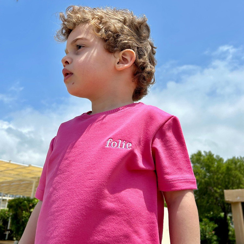 Tropical Kids Pink 
Set: T-Shirt & Shorts