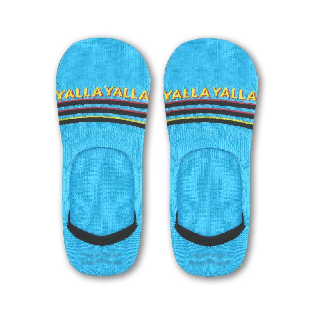 Yalla Blue 
Invisible Socks